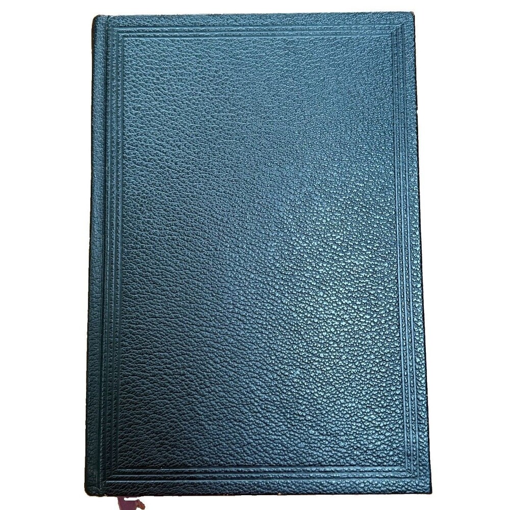 Vintage Holy Bible RSV Reference Edition Thomas Nelson Black Leather Hardcover